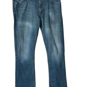Levi's 527 men jeans Classic Indigo Straight blue flex denim pants 38-34 Pre-Lv